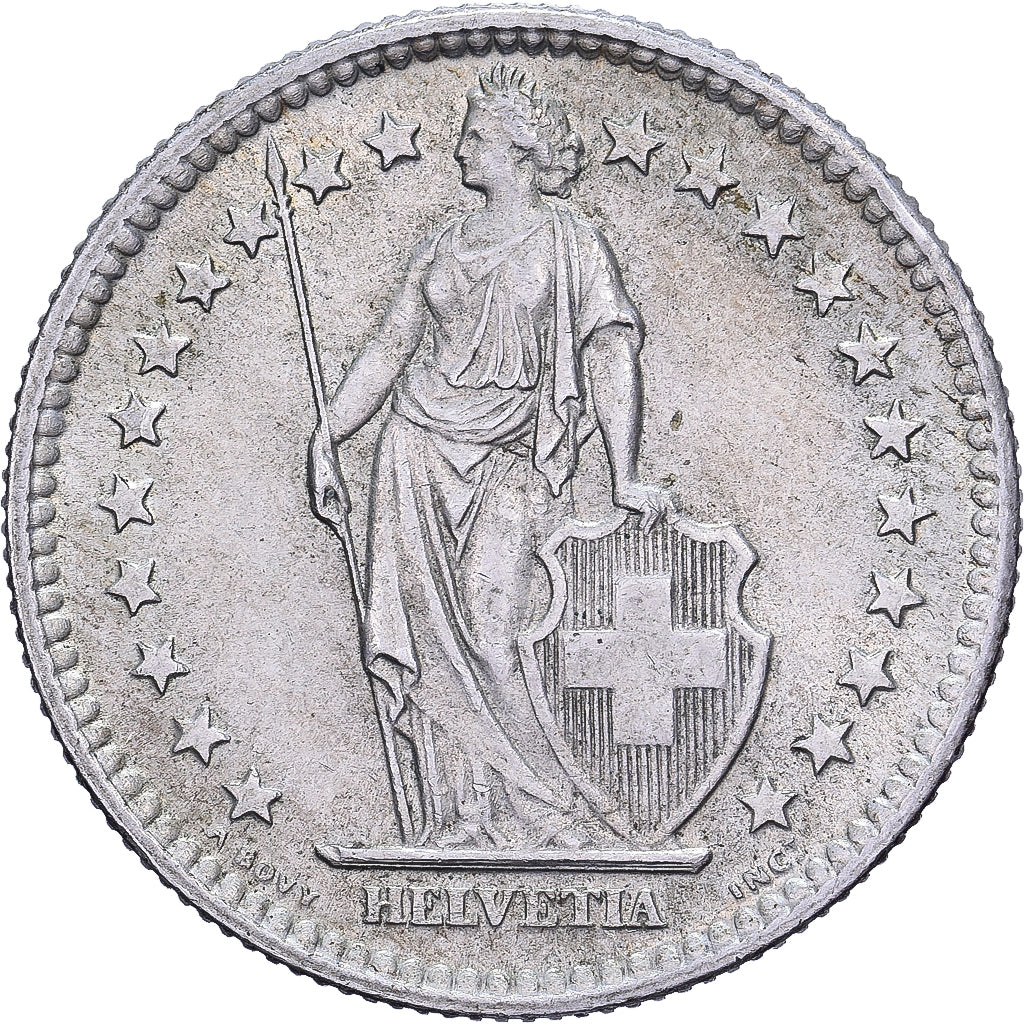 Suisse, 2 Francs, 1959, Bern, Argent, TTB+, KM:21