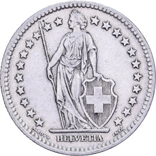 Suisse, 2 Francs, 1945, Bern, Argent, TTB, KM:21