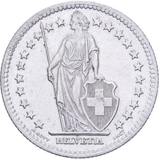 Switzerland, 2 Francs, 1953, Bern, Silver, AU(55-58), KM:21