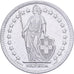 Switzerland, 2 Francs, 1953, Bern, Silver, AU(55-58), KM:21