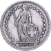 Suisse, 2 Francs, 1943, Bern, Argent, TB+, KM:21