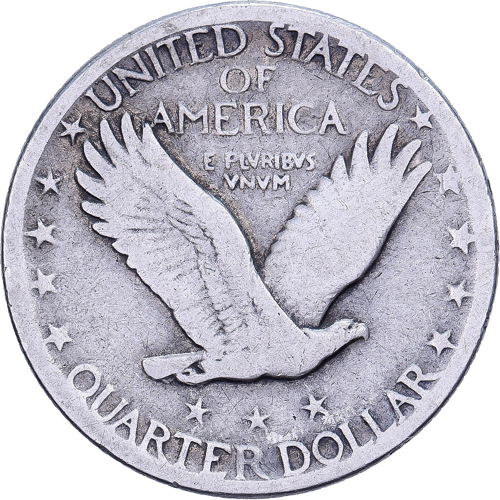 USA, Quarter, Standing Liberty, 1926, U.S. Mint, Srebro, VF(20-25), KM:145