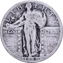 United States, Quarter, Standing Liberty, 1929, U.S. Mint, Silver, VF(20-25)