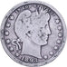 USA, Quarter, Barber, 1893, U.S. Mint, Srebro, VF(20-25), KM:114