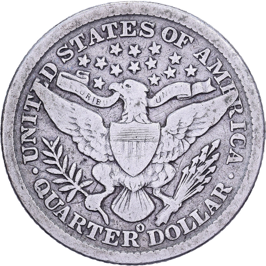 Vereinigte Staaten, Quarter, Barber, 1895, U.S. Mint, Silber, S, KM:114