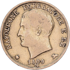 Italian States, KINGDOM OF NAPOLEON, Napoleon I, 20 Lire, 1809, Milan, Gold