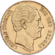 Belgique, Leopold I, 20 Francs, 20 Frank, 1865, Bruxelles, Or, TTB+, KM:23