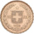 Suiza, 20 Francs, 1895, Bern, Oro, MBC+, KM:31.3