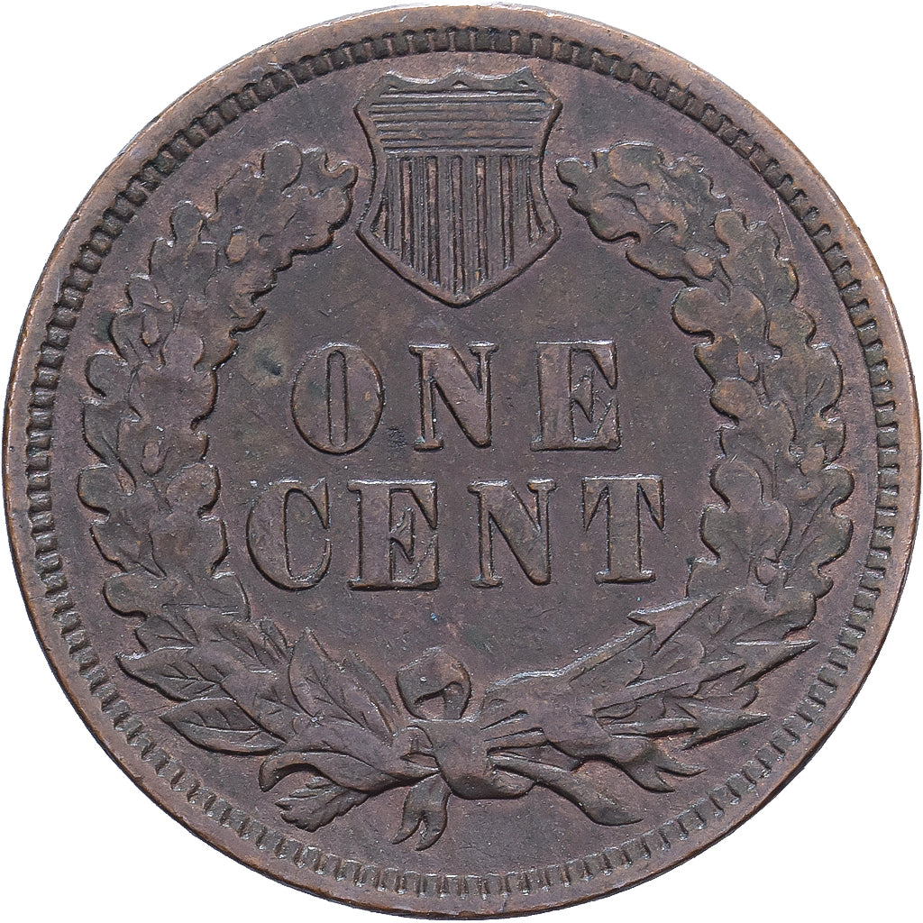 USA, Cent, Indian Head, 1906, U.S. Mint, Brązowy, EF(40-45), KM:90a