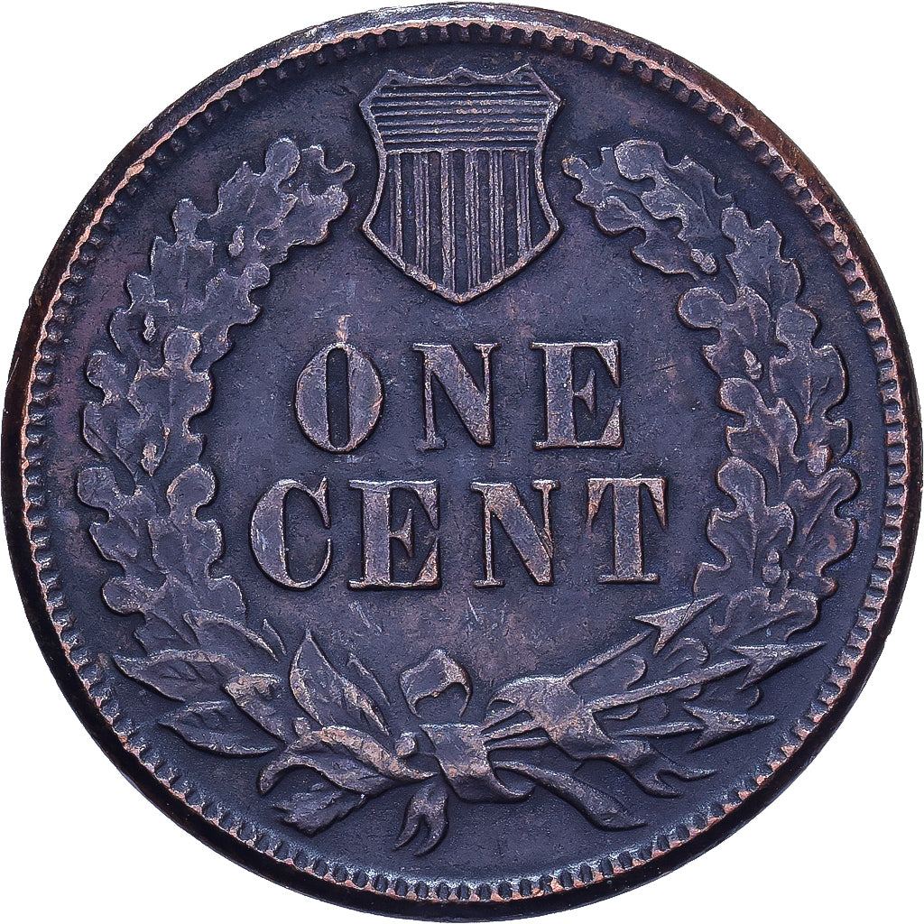 Vereinigte Staaten, Cent, Indian Head, 1860, U.S. Mint, Kupfer-Nickel, SS, KM:90