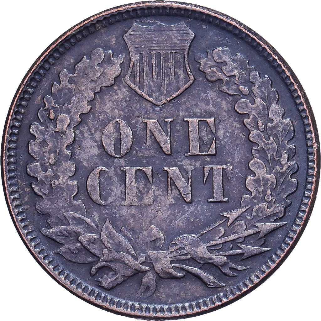 Vereinigte Staaten, Cent, Indian Head, 1863, U.S. Mint, Bronze, SS+, KM:90