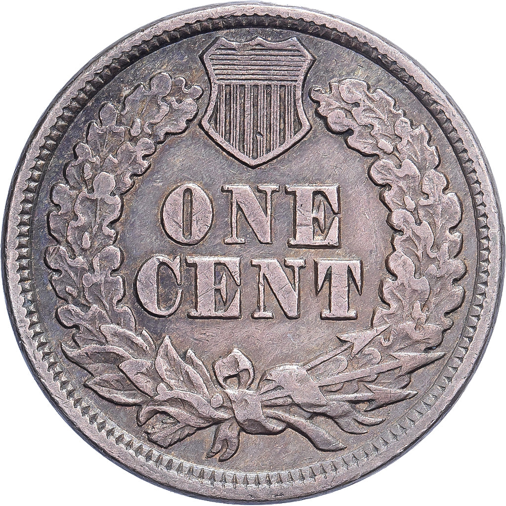 Verenigde Staten, Cent, Indian Head, 1862, U.S. Mint, Cupro-nikkel, ZF+, KM:90