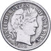 États-Unis, Dime, Barber, 1896, U.S. Mint, Rare, Argent, TTB, KM:113