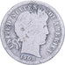 United States, Dime, Barber, 1908, U.S. Mint, Silver, F(12-15), KM:113