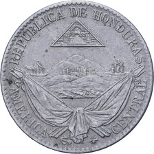 Honduras, 1/8 Réal, 1870, Paris, Cupro-nikkel, ZF+, KM:30