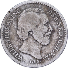 Netherlands, William III, 10 Cents, 1873, Silver, VF(30-35), KM:80