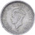 British India, George VI, 1/4 Rupee, 1945, Bombay, Silver, EF(40-45), KM:547