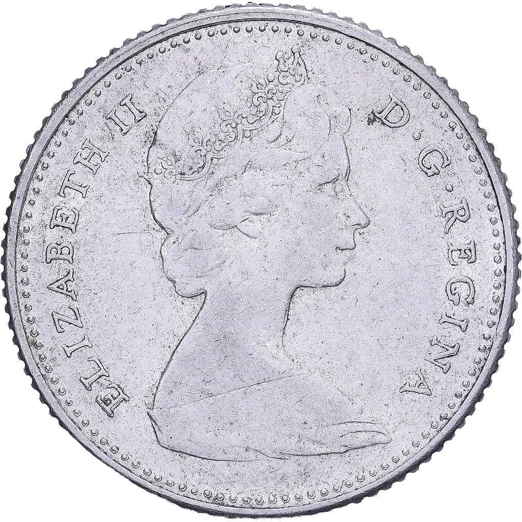 Canada, Elizabeth II, 10 Cents, 1966, Royal Canadian Mint, Srebro, EF(40-45)