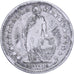 Suisse, 1/2 Franc, 1877, Bern, Argent, B+, KM:23