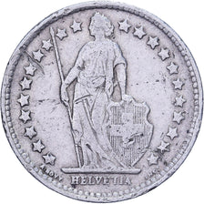 Switzerland, 1/2 Franc, 1921, Bern, Silver, EF(40-45), KM:23