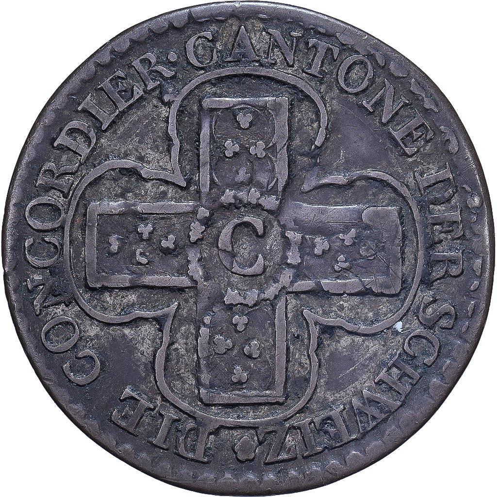 Cantons suisses, BERN, Batzen, 1826, Bern, Billon, TB+, KM:194.1