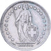 Switzerland, Franc, 1953, Bern, Silver, AU(50-53), KM:24