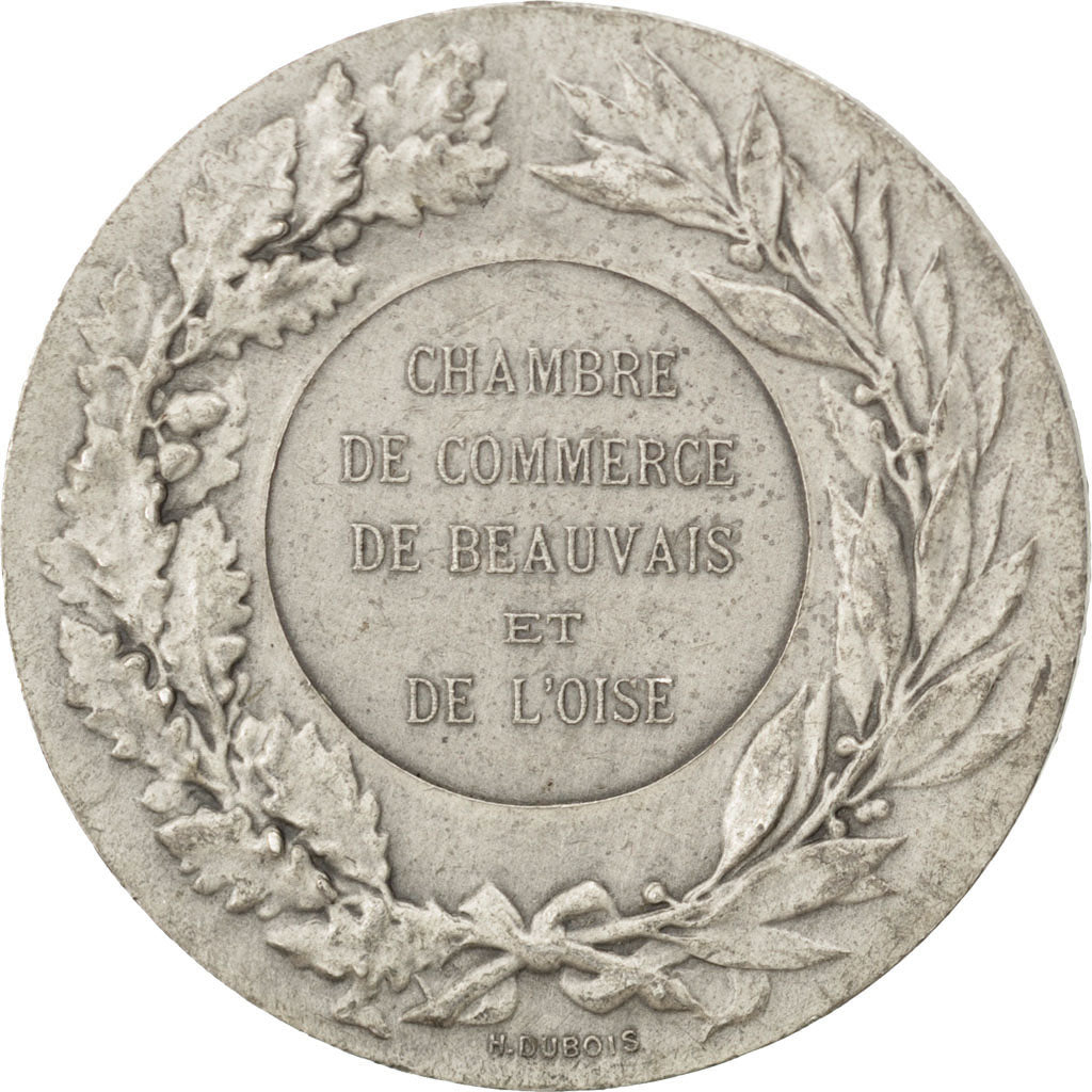 France, Medal, French Third Republic, Silver, Dupuis.D, EF(40-45)