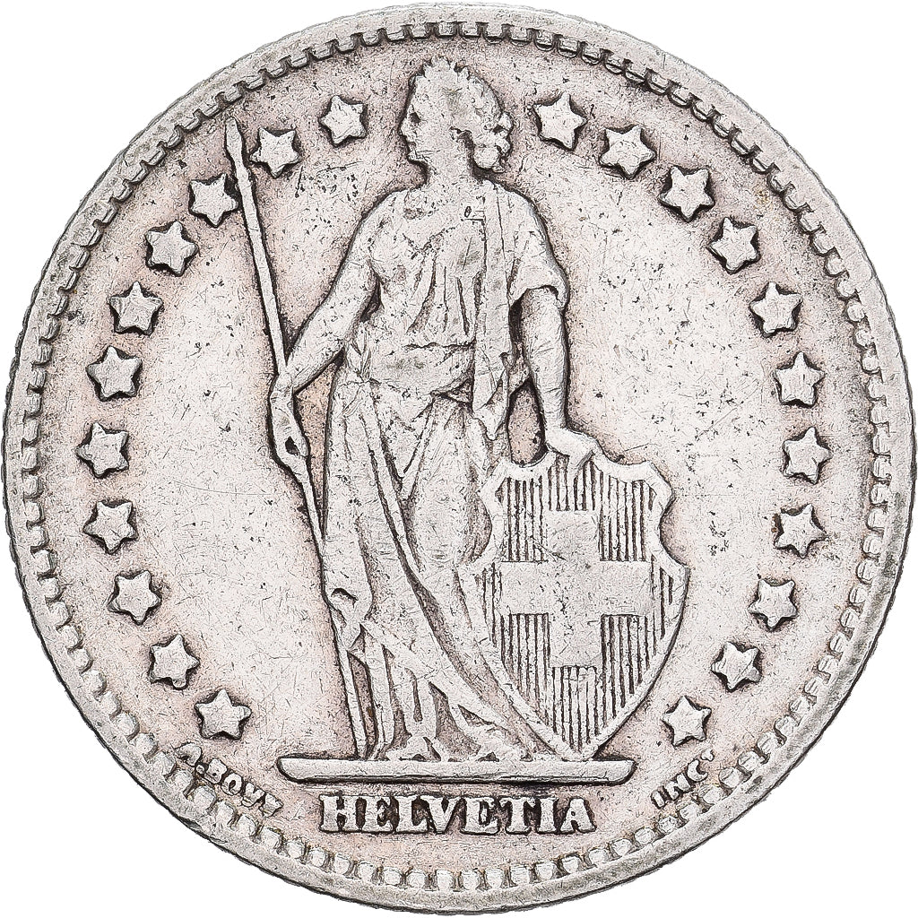 Suisse, Franc, 1920, Bern, Argent, TTB, KM:24