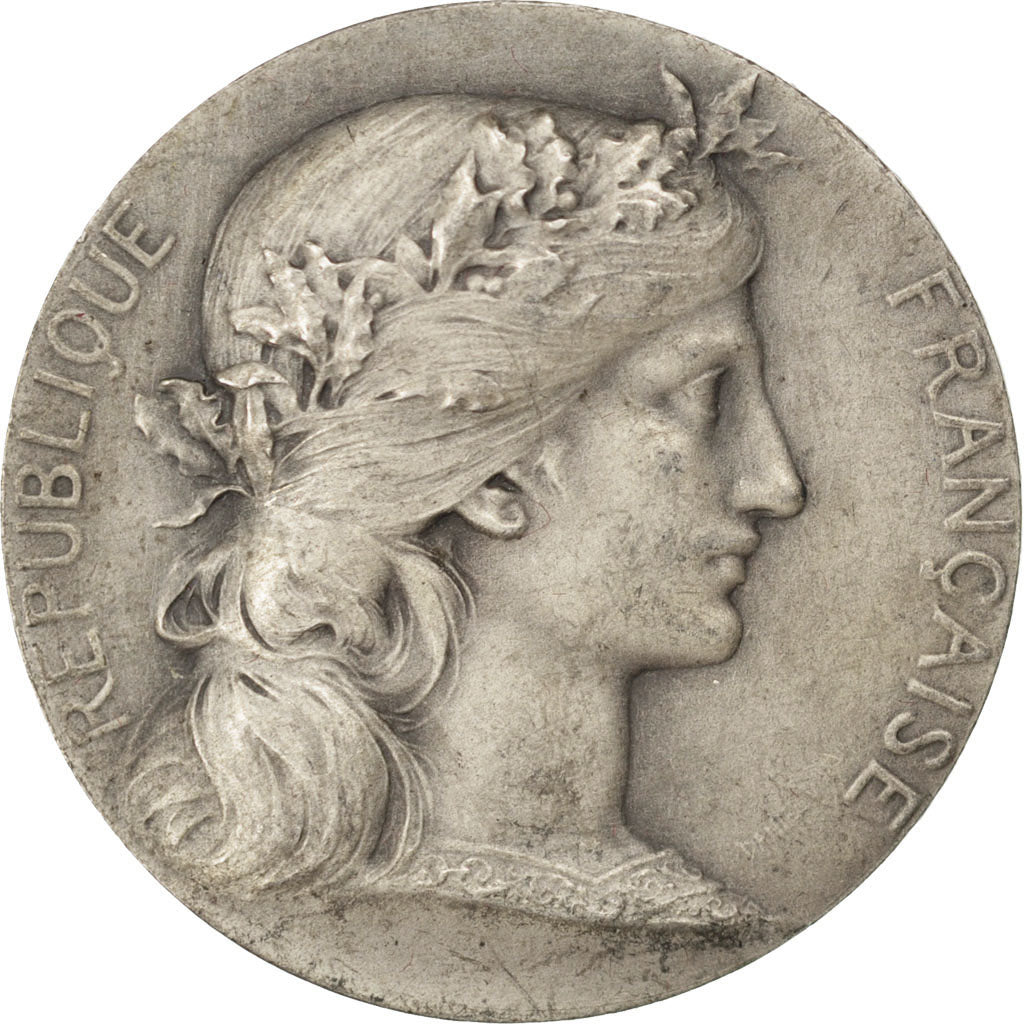 Frankrijk, Medaille, French Third Republic, Zilver, Dupuis.D, ZF+