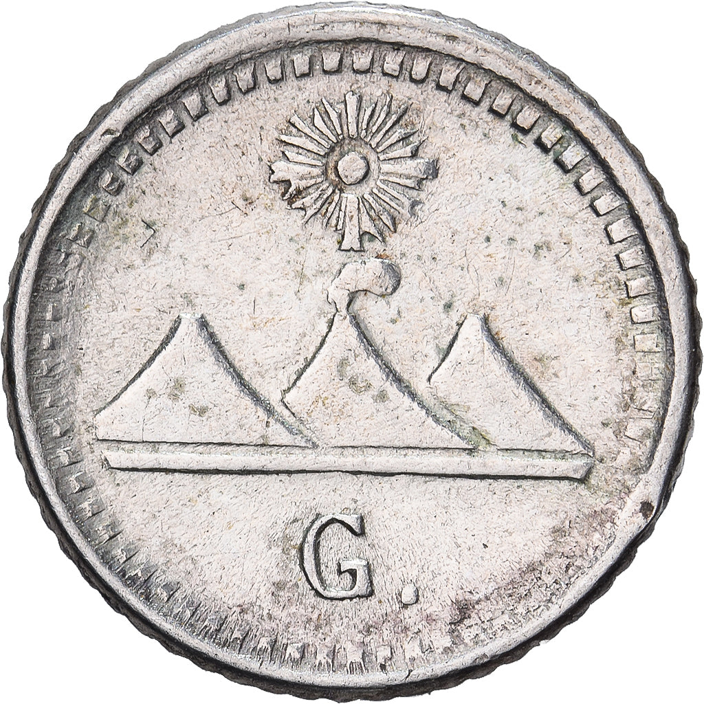 Guatemala, 1/4 Réal, 1889, Argento, SPL-, KM:157