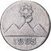 Guatemala, 1/4 Réal, 1895, Silver, EF(40-45), KM:162