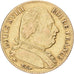 França, Louis XVIII, 20 Francs Or, 1815, Paris, Dourado, VF(30-35)