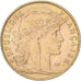 France, 10 Francs, Marianne, 1901, Paris, Gold, EF(40-45), Gadoury:1017