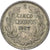 Chile, 5 Centavos, 1907, Santiago, Silver, EF(40-45), KM:155.2