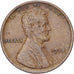 Estados Unidos, Cent, Lincoln, 1918, U.S. Mint, Bronce, MBC, KM:132