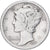 États-Unis, Dime, Mercury, 1918, U.S. Mint, Argent, TB+, KM:140