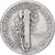 États-Unis, Dime, Mercury, 1918, U.S. Mint, Argent, TB+, KM:140