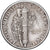 États-Unis, Dime, Mercury, 1945, U.S. Mint, Argent, TTB, KM:140