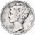 United States, Dime, Mercury, 1941, U.S. Mint, Silver, EF(40-45), KM:140