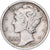 United States, Dime, Mercury, 1923, U.S. Mint, Silver, EF(40-45), KM:140