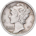 Stati Uniti, Dime, Mercury, 1923, U.S. Mint, Argento, BB, KM:140