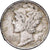 Stati Uniti, Dime, Mercury, 1945, U.S. Mint, Argento, BB, KM:140