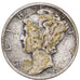 États-Unis, Dime, Mercury, 1944, U.S. Mint, Argent, TB+, KM:140