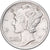 United States, Dime, Mercury, 1919, U.S. Mint, Silver, AU(50-53), KM:140