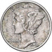 Vereinigte Staaten, Dime, Mercury, 1943, U.S. Mint, Silber, SS, KM:140