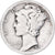 Vereinigte Staaten, Dime, Mercury, 1934, U.S. Mint, Silber, S+, KM:140