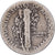 Vereinigte Staaten, Dime, Mercury, 1937, U.S. Mint, Silber, S, KM:140
