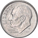 États-Unis, Dime, Roosevelt, 2005, U.S. Mint, Cupronickel plaqué cuivre, TTB+
