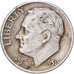 États-Unis, Dime, Roosevelt, 1951, U.S. Mint, Argent, TB+, KM:195