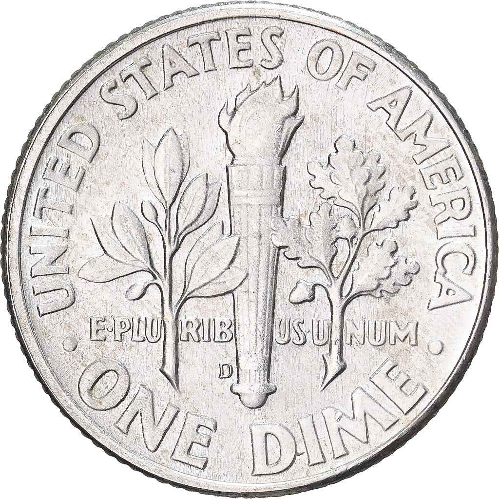 Vereinigte Staaten, Dime, Roosevelt, 1964, U.S. Mint, Silber, SS+, KM:195